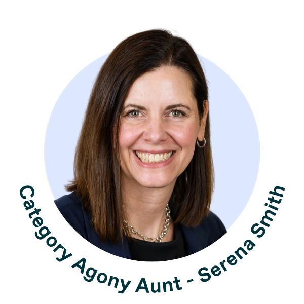 A headshot photo of Category Agony Serena Smith A headshot photo of Category Agony Serena Smith